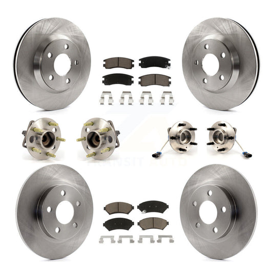 [Avant + Arrière] Kit d'ensemble roulement de roue et moyeu pour 2005 Buick Park Avenue Ultra KBB-119426