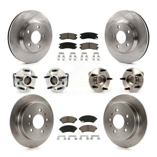 [Avant + Arrière] Kit d'ensemble roulement de roue et moyeu pour 2005 Chevrolet Impala Monte Carlo From Chassis/VIN #59143076 Non-ABS KBB-119428