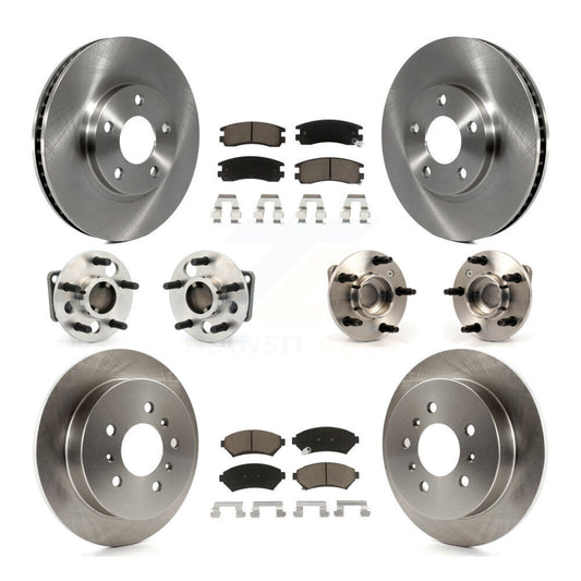 [Avant + Arrière] Kit d'ensemble roulement de roue et moyeu pour Chevrolet Impala Monte Carlo Non-ABS KBB-119429