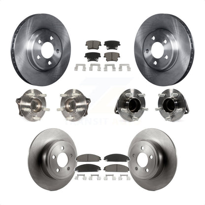 [Avant + Arrière] Kit d'ensemble roulement de roue et moyeu pour 2019-2020 Chrysler 300 RWD avec 5.7L KBB-119430 par Transit Auto