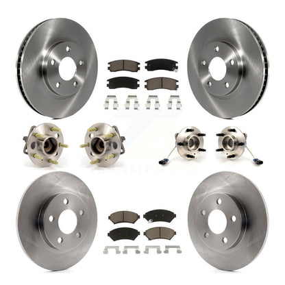 [Avant + Arrière] Kit d'ensemble roulement de roue et moyeu pour 2003-2004 Buick Park Avenue Ultra KBB-119434