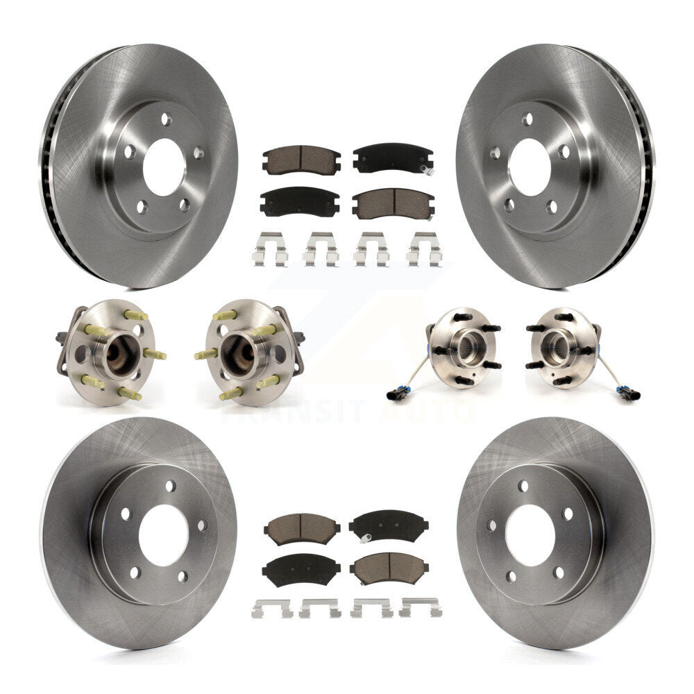 [Avant + Arrière] Kit d'ensemble roulement de roue et moyeu pour 1997-1999 Buick Park Avenue Oldsmobile Aurora Riviera KBB-119435