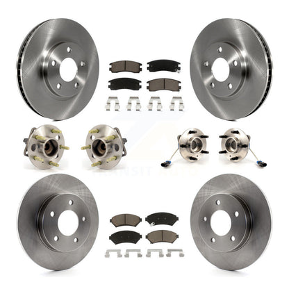 [Avant + Arrière] Kit d'ensemble roulement de roue et moyeu pour 1997-1999 Buick Park Avenue Oldsmobile Aurora Riviera KBB-119435