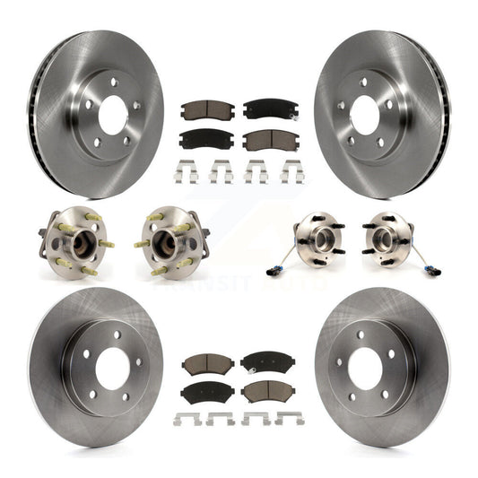 [Avant + Arrière] Kit d'ensemble roulement de roue et moyeu pour 1997-1999 Buick Park Avenue Oldsmobile Aurora Riviera KBB-119435