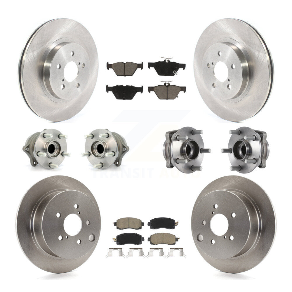 [Avant + Arrière] Kit d'ensemble roulement de roue et moyeu pour Subaru Crosstrek KBB-119436