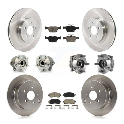 [Avant + Arrière] Kit d'ensemble roulement de roue et moyeu pour Subaru Crosstrek KBB-119436