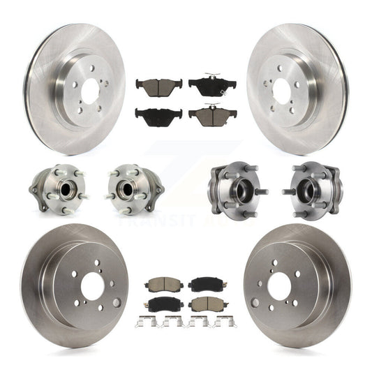 [Avant + Arrière] Kit d'ensemble roulement de roue et moyeu pour Subaru Crosstrek KBB-119436