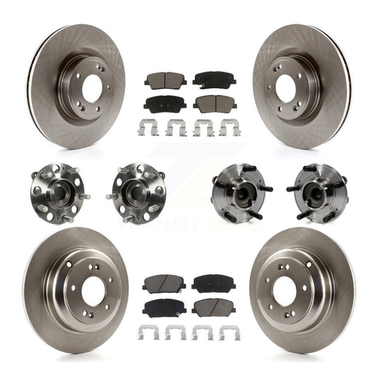 [Avant + Arrière] Kit d'ensemble roulement de roue et moyeu pour Hyundai Genesis Coupe KBB-119437