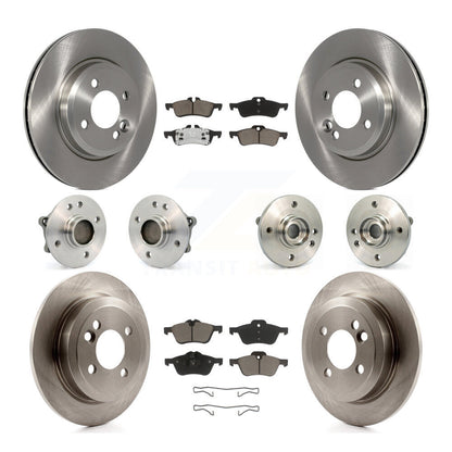 [Avant + Arrière] Kit d'ensemble roulement de roue et moyeu pour 2002-2005 Mini Cooper avec 276mm Diameter Rotor KBB-119439
