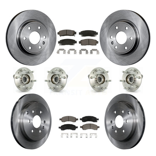 [Avant + Arrière] Kit d'ensemble roulement de roue et moyeu pour Chevrolet Traverse GMC Acadia Buick Enclave Saturn Outlook Limited KBB-119441