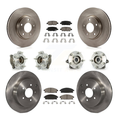 [Avant + Arrière] Kit d'ensemble roulement de roue et moyeu pour 2004-2009 Nissan Quest KBB-119445