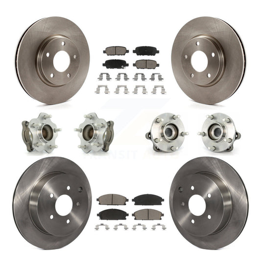 [Avant + Arrière] Kit d'ensemble roulement de roue et moyeu pour 2004-2009 Nissan Quest KBB-119445