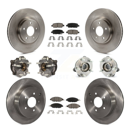 [Avant + Arrière] Kit d'ensemble roulement de roue et moyeu pour Nissan Pathfinder Murano INFINITI QX60 JX35 KBB-119448