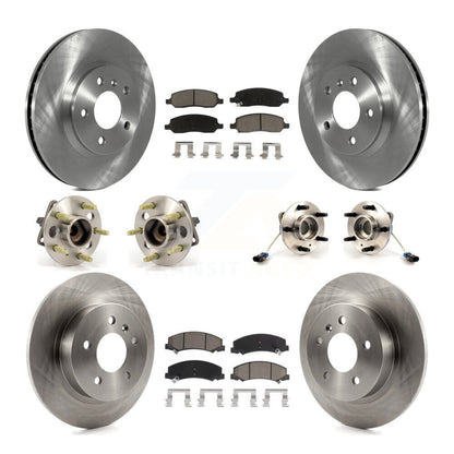 [Avant + Arrière] Kit d'ensemble roulement de roue et moyeu pour Buick Lucerne KBB-119451