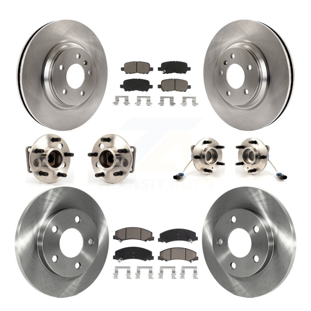 [Avant + Arrière] Kit d'ensemble roulement de roue et moyeu pour Chevrolet Impala Limited KBB-119454
