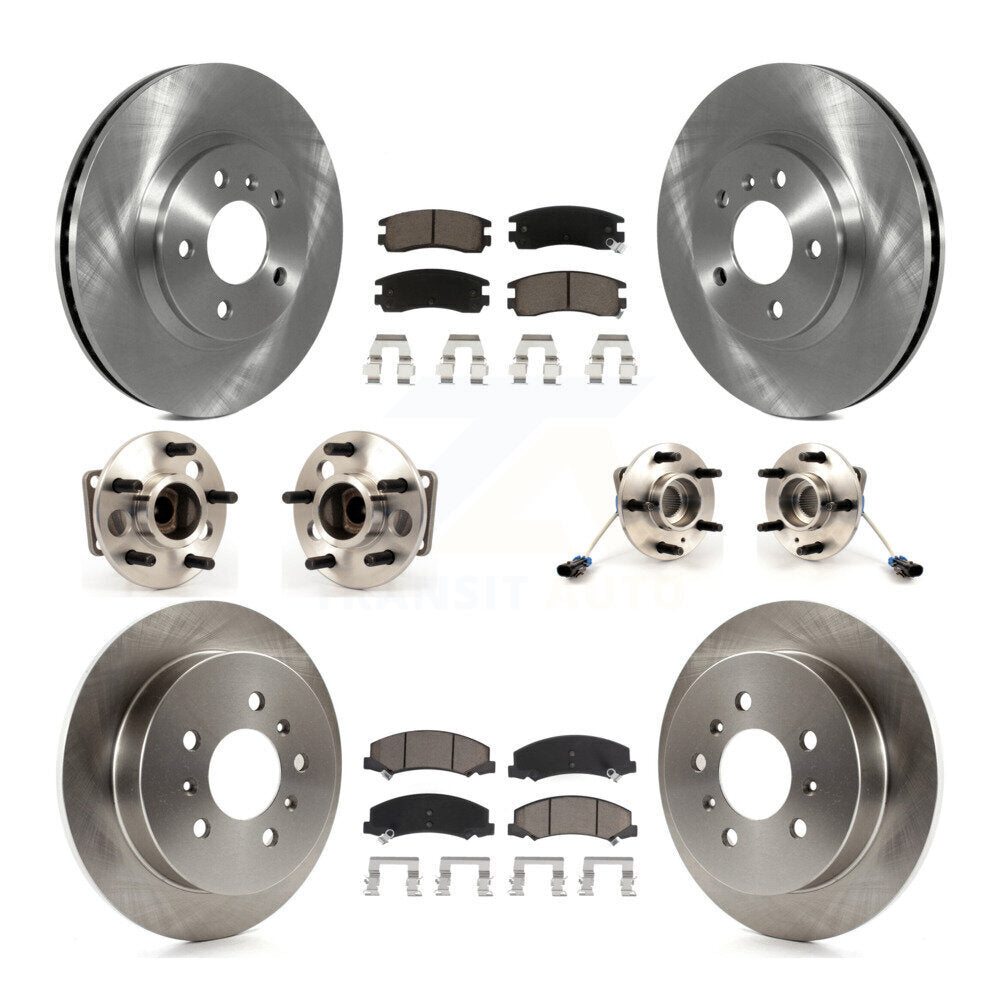 [Avant + Arrière] Kit d'ensemble roulement de roue et moyeu pour Chevrolet Impala Monte Carlo KBB-119455