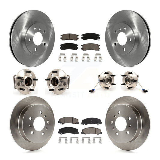 [Avant + Arrière] Kit d'ensemble roulement de roue et moyeu pour Chevrolet Impala Monte Carlo KBB-119455