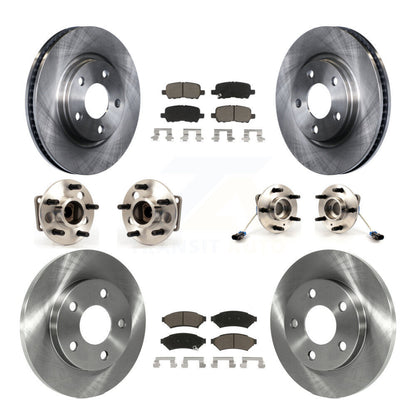 [Avant + Arrière] Kit d'ensemble roulement de roue et moyeu pour Pontiac Grand Prix Buick LaCrosse Allure KBB-119456