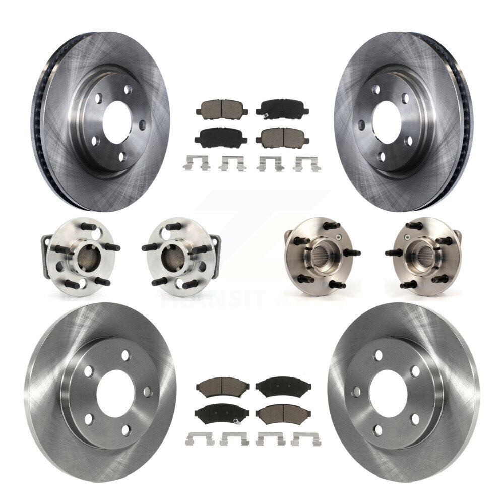 [Avant + Arrière] Kit d'ensemble roulement de roue et moyeu pour Pontiac Grand Prix Buick LaCrosse Allure KBB-119457