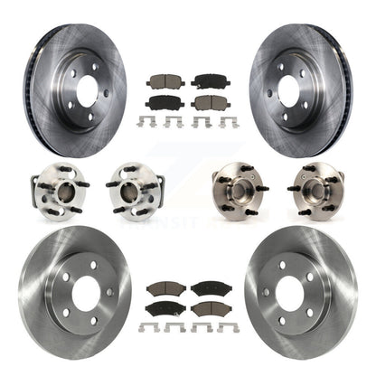 [Avant + Arrière] Kit d'ensemble roulement de roue et moyeu pour Pontiac Grand Prix Buick LaCrosse Allure KBB-119457