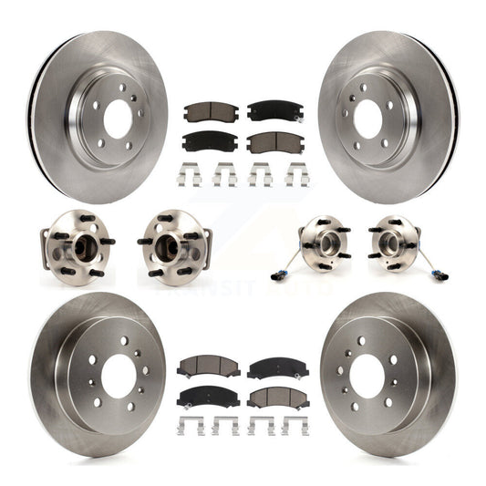 [Avant + Arrière] Kit d'ensemble roulement de roue et moyeu pour Buick LaCrosse Allure KBB-119458