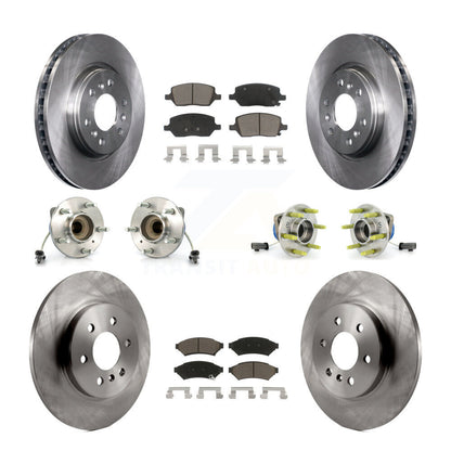 [Avant + Arrière] Kit d'ensemble roulement de roue et moyeu pour 2007 Saturn Relay 3 Hole Flange or Triangular KBB-119473