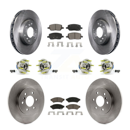 [Avant + Arrière] Kit d'ensemble roulement de roue et moyeu pour 2006 Chevrolet Uplander Pontiac Montana Buick Terraza Saturn Relay AWD KBB-119474