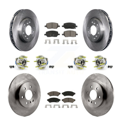 [Avant + Arrière] Kit d'ensemble roulement de roue et moyeu pour 2006 Saturn Relay AWD avec FE1 Suspension KBB-119475