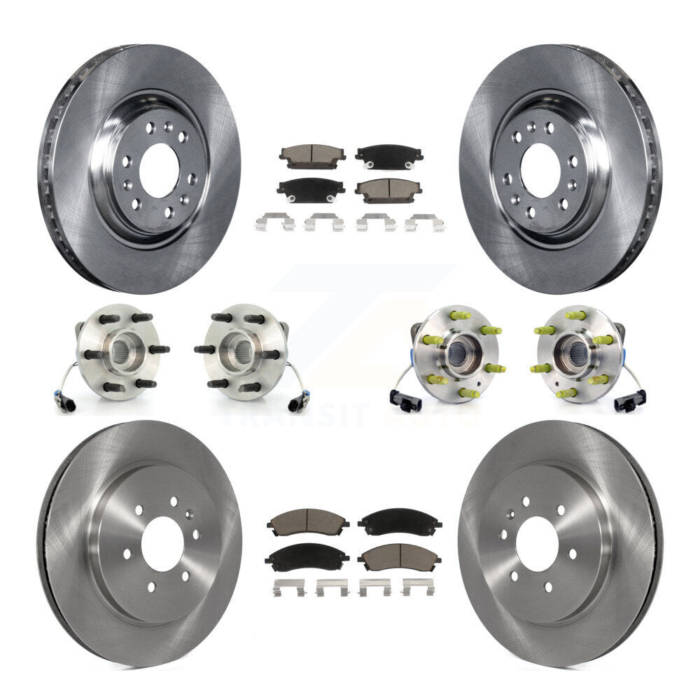 [Avant + Arrière] Kit d'ensemble roulement de roue et moyeu pour Cadillac SRX AWD KBB-119482