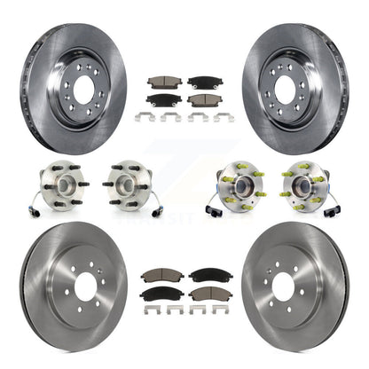 [Avant + Arrière] Kit d'ensemble roulement de roue et moyeu pour Cadillac SRX AWD KBB-119482