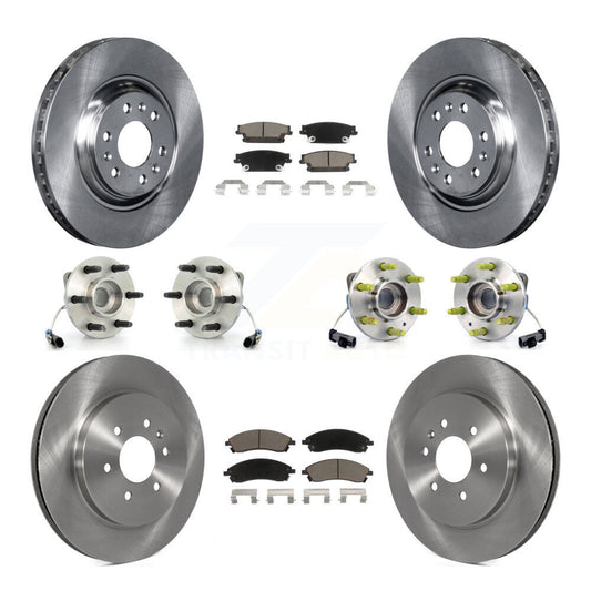 [Avant + Arrière] Kit d'ensemble roulement de roue et moyeu pour Cadillac SRX AWD KBB-119482