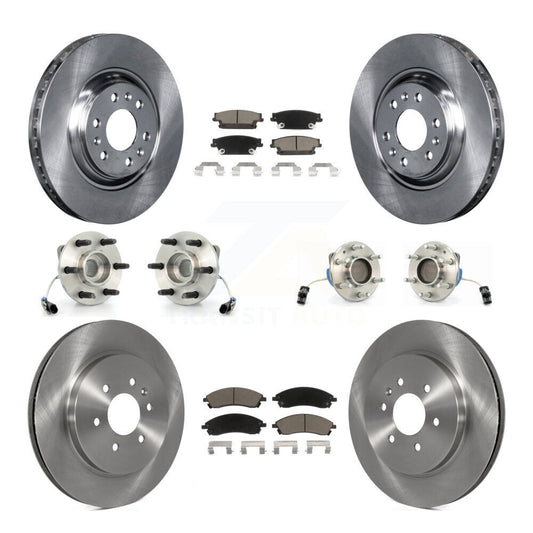 [Avant + Arrière] Kit d'ensemble roulement de roue et moyeu pour Cadillac SRX RWD KBB-119483
