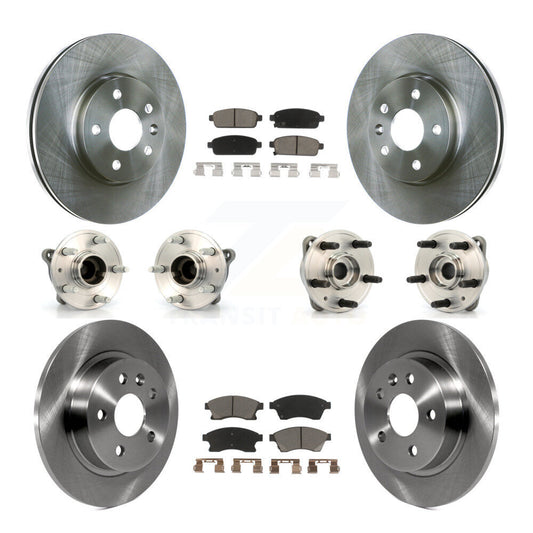 [Avant + Arrière] Kit d'ensemble roulement de roue et moyeu pour 2011-2012 Chevrolet Cruze KBB-119488