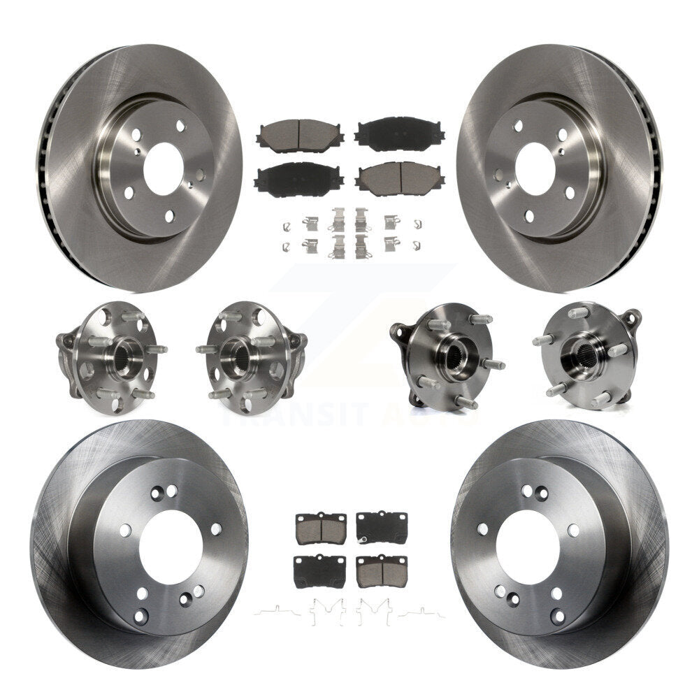 [Avant + Arrière] Kit d'ensemble roulement de roue et moyeu pour Lexus IS250 KBB-119491