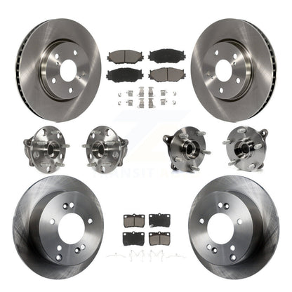[Avant + Arrière] Kit d'ensemble roulement de roue et moyeu pour Lexus IS250 KBB-119491