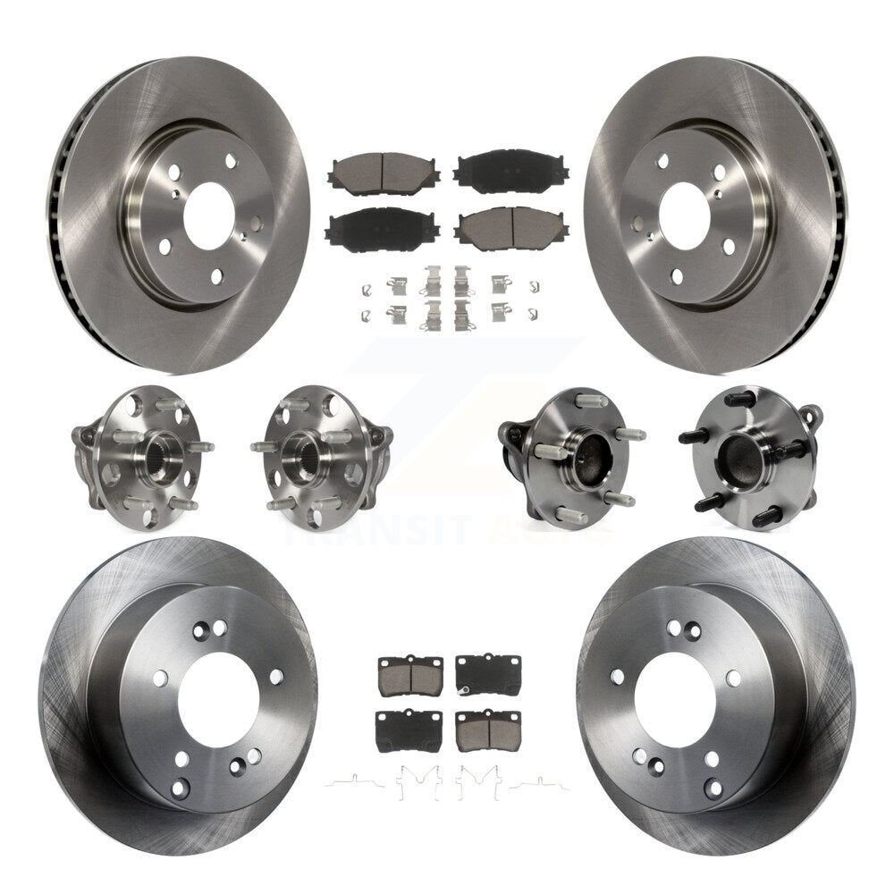 [Avant + Arrière] Kit d'ensemble roulement de roue et moyeu pour Lexus IS250 KBB-119492