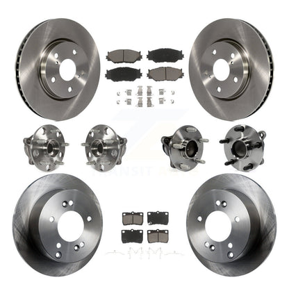 [Avant + Arrière] Kit d'ensemble roulement de roue et moyeu pour Lexus IS250 KBB-119492