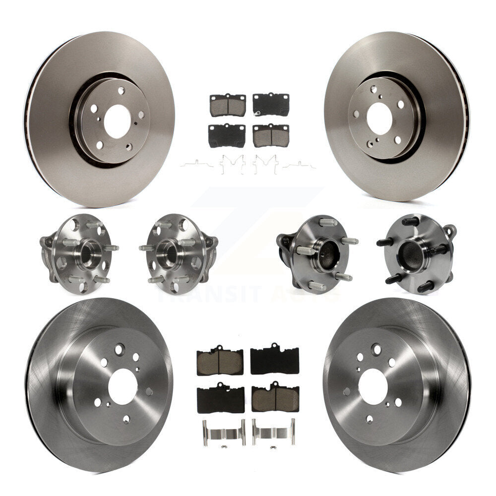 [Avant + Arrière] Kit d'ensemble roulement de roue et moyeu pour Lexus IS350 GS350 GS430 GS450h GS460 KBB-119499