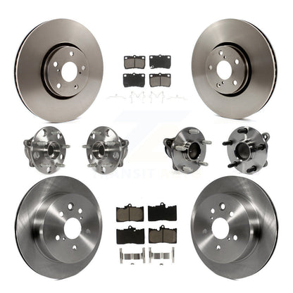 [Avant + Arrière] Kit d'ensemble roulement de roue et moyeu pour Lexus IS350 GS350 GS430 GS450h GS460 KBB-119499