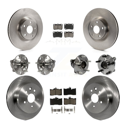[Avant + Arrière] Kit d'ensemble roulement de roue et moyeu pour Lexus IS350 GS350 GS450h GS460 KBB-119500