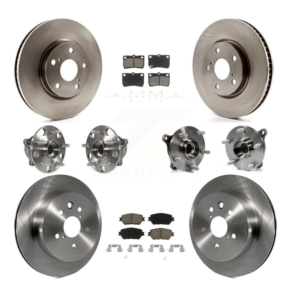 [Avant + Arrière] Kit d'ensemble roulement de roue et moyeu pour 2006 Lexus GS300 AWD KBB-119501