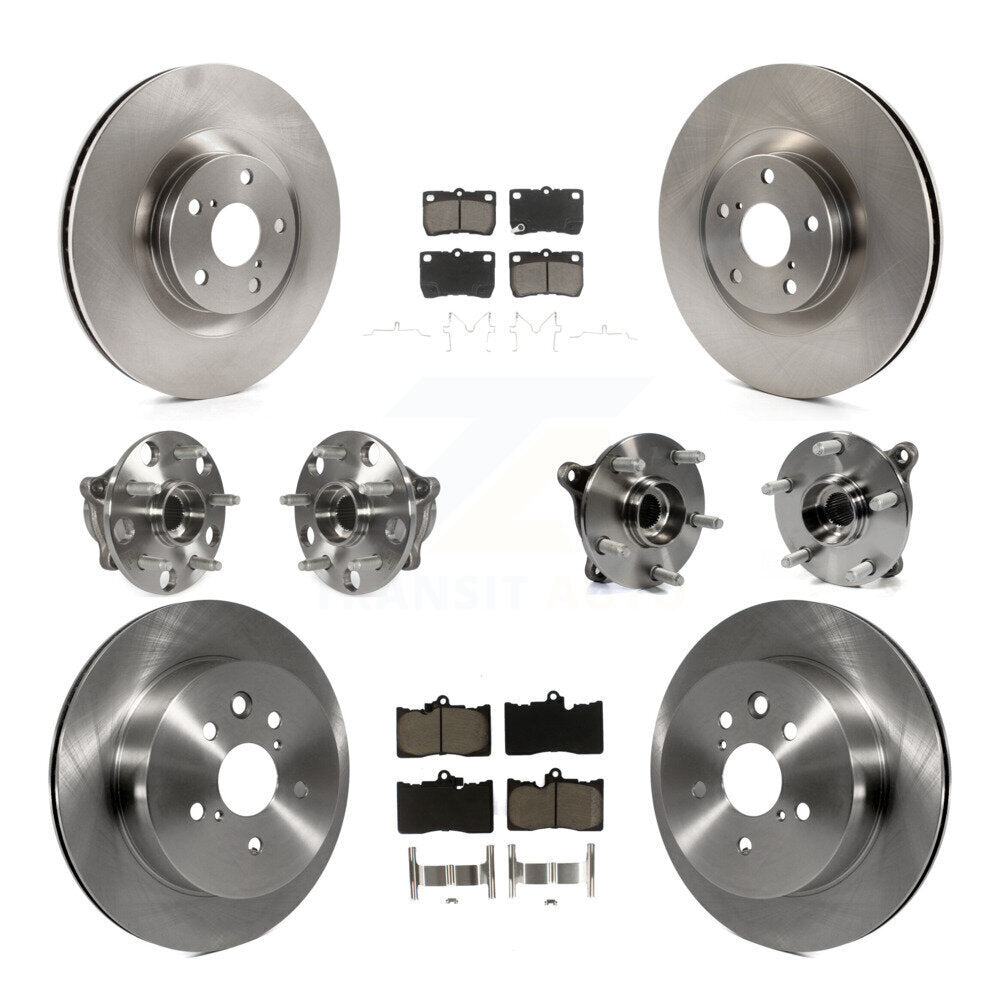 [Avant + Arrière] Kit d'ensemble roulement de roue et moyeu pour Lexus GS350 IS350 KBB-119502