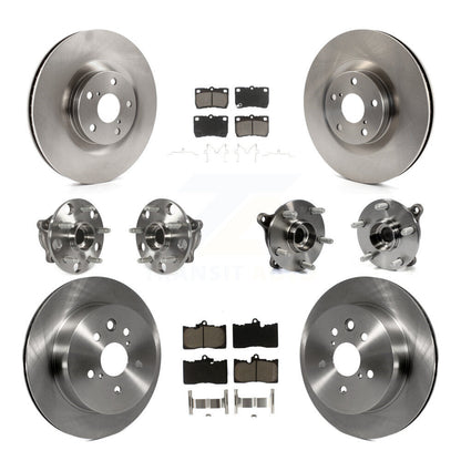 [Avant + Arrière] Kit d'ensemble roulement de roue et moyeu pour Lexus GS350 IS350 KBB-119502