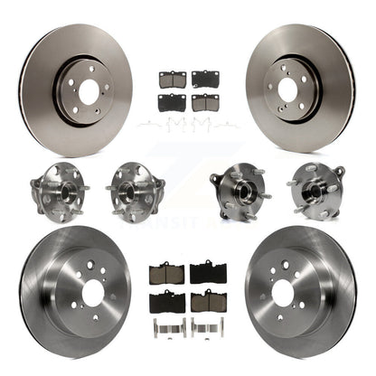 [Avant + Arrière] Kit d'ensemble roulement de roue et moyeu pour Lexus IS350 Vehicles Built Canadian Market KBB-119503