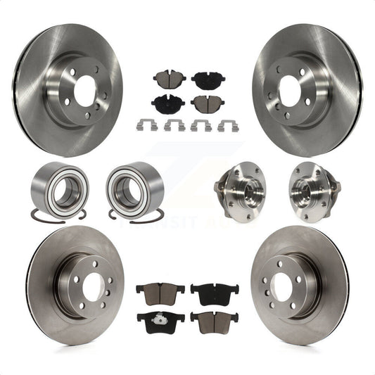 [Avant + Arrière] Kit d'ensemble roulement de roue et moyeu pour BMW X3 KBB-119510 par Transit Auto