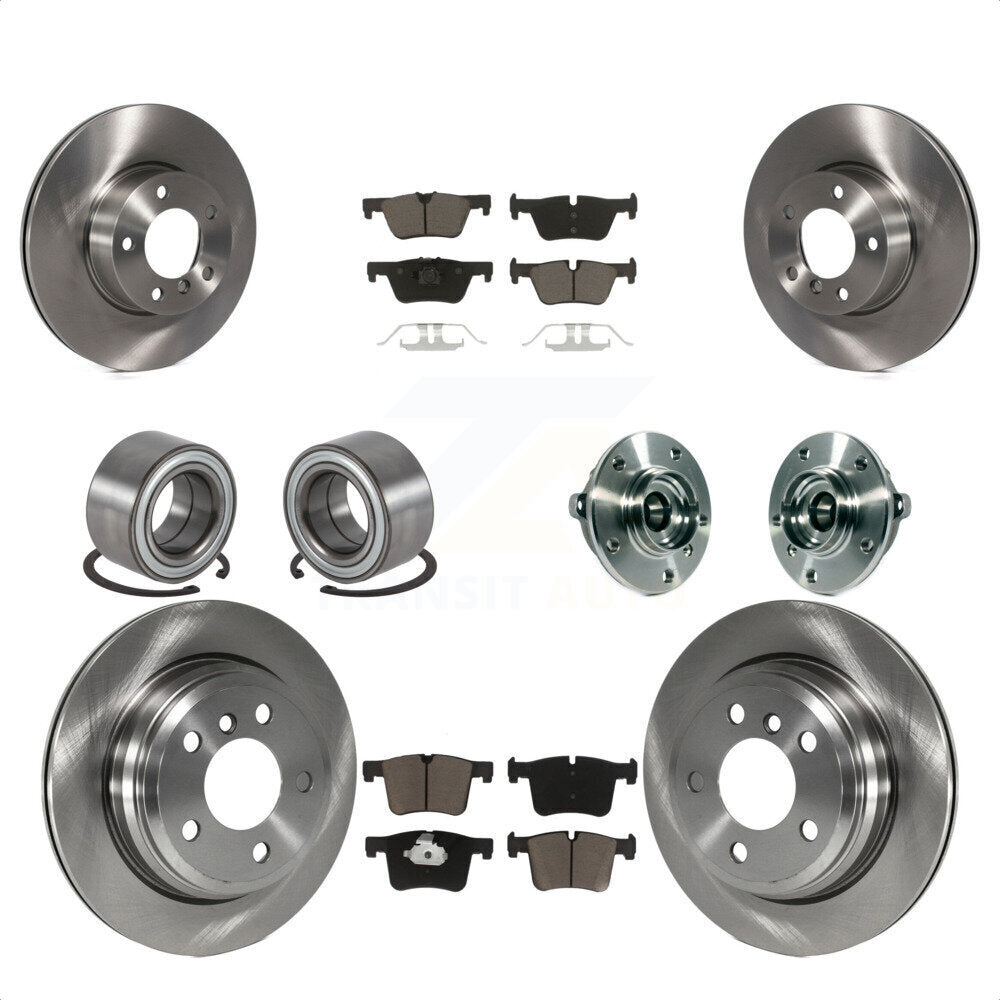 [Avant + Arrière] Kit d'ensemble roulement de roue et moyeu pour BMW 328i xDrive 320i 428i Gran Coupe 328d GT KBB-119521 par Transit Auto