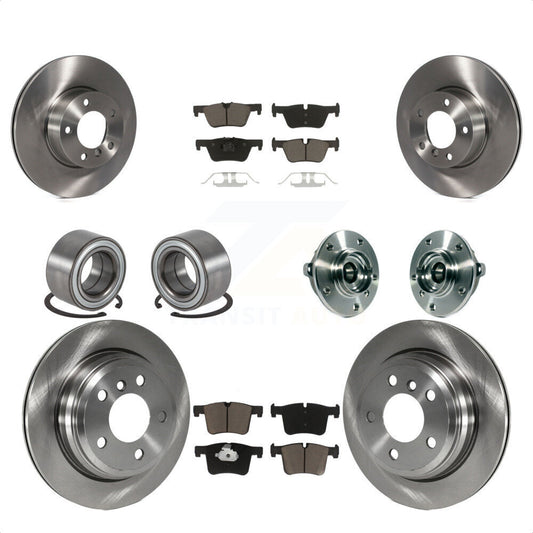 [Avant + Arrière] Kit d'ensemble roulement de roue et moyeu pour BMW 328i xDrive 320i 428i Gran Coupe 328d GT KBB-119521 par Transit Auto