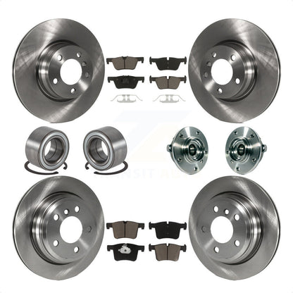 [Avant + Arrière] Kit d'ensemble roulement de roue et moyeu pour BMW 328i xDrive 428i Gran Coupe sans Blue Painted Calipers KBB-119525 par Transit Auto