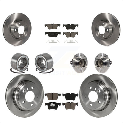 [Avant + Arrière] Kit d'ensemble roulement de roue et moyeu pour BMW 428i 328i Gran Coupe sans Blue Painted Calipers KBB-119533 par Transit Auto