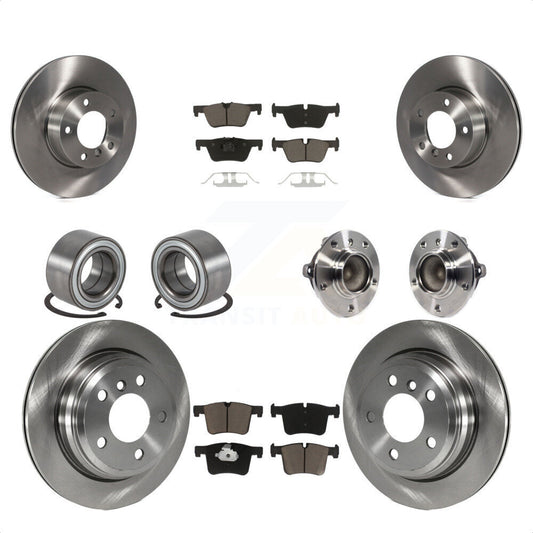 [Avant + Arrière] Kit d'ensemble roulement de roue et moyeu pour BMW 428i 328i Gran Coupe sans Blue Painted Calipers KBB-119533 par Transit Auto
